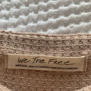 Free People We The Free North Shore Thermal NWOT